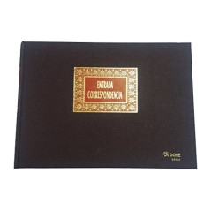 Registre d'enregistrement du courrier DOHE 09910 A4 Bordeaux 100 Volets