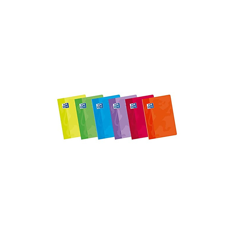 Oxford Cahier agrafé A4 48 feuilles + quadrillage 5 x 5 mm Couverture souple Oxford Cahier agrafé A4 48 feuilles + quadrillage 5 x 5 mm Couverture souple