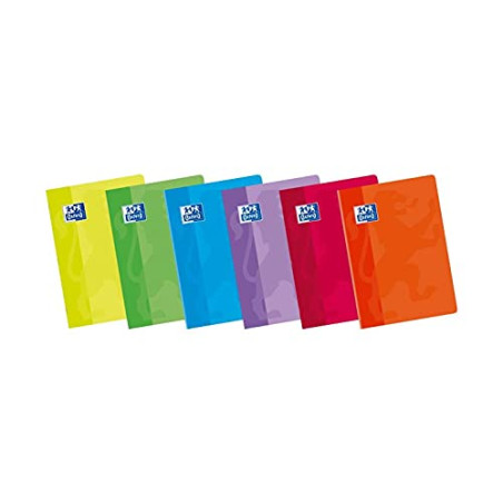 Oxford Cahier agrafé A4 48 feuilles + quadrillage 5 x 5 mm Couverture souple