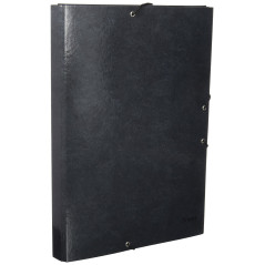 DOHE - Boîte de classement dos 3 cm noire