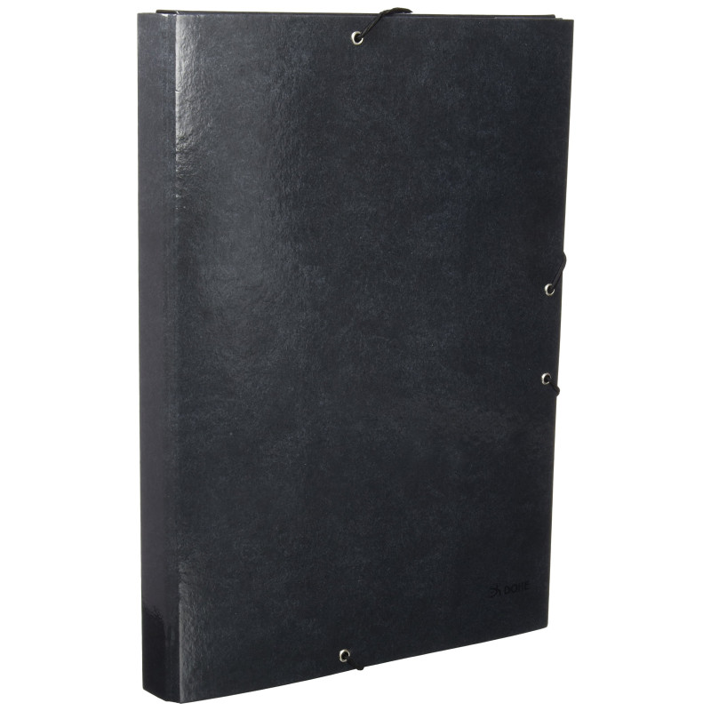 DOHE - Boîte de classement dos 3 cm noire DOHE - Boîte de classement dos 3 cm noire