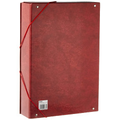 DOHE - Boîte de classement dos 7 cm rouge