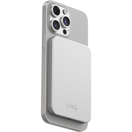 LINQ Connects Batterie Externe Magnétique sans Fil 5000 mAh