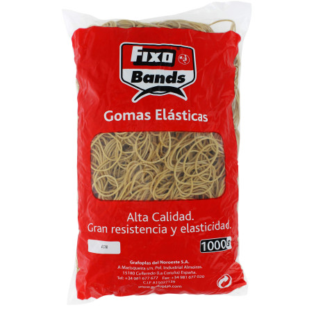 Fixo Paquet 1000g d’élastiques n°60