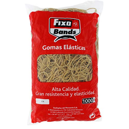 Fixo Paquet 1000g d’élastiques n°60