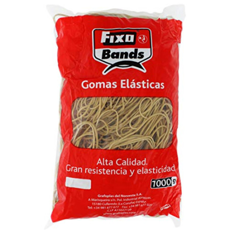 Fixo Gommes élastiques B/1000 g N°140
