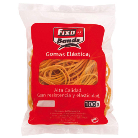 Fixo 45040 Paquet 100 g d’élastiques 1,5 mm x 4 cm