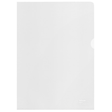 Esselte Recycle Chemise A4, PP Gaufré Extra Robuste, 100 Microns, Chemises en Plastique, Paquet de 20, 628213