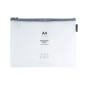 Grafoplás Sac avec fermeture éclair EVA Soft A4 | Couleur blanche | Toucher doux | Zipper Bag fabriqué en caoutchouc EVA transpa Grafoplás Sac avec fermeture éclair EVA Soft A4 | Couleur blanche | Toucher doux | Zipper Bag fabriqué en caoutchouc EVA transpa