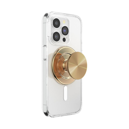 PopGrip PopSockets Compatible MagSafe Aluminum Radial Gold