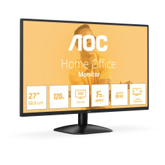 AOC 27B31H - Moniteur Full HD 27 Pouces, 120 Hz, synchronisation d'image adaptative (1920x1080, 1x D-Sub, 1x HDMI 1.4) Noir