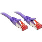 Lindy Câble réseau Cat.6 S/FTP, cuivre, 250MHz, violet, 3m