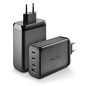 NGS Bud 240 W - Chargeur Mural Ultra Rapide avec 4 Ports, 3 USB-C(PD3.1 & PPS) 1 USB-A (QC 3.0 30 W) Compact et Portable pour Sm NGS Bud 240 W - Chargeur Mural Ultra Rapide avec 4 Ports, 3 USB-C(PD3.1 & PPS) 1 USB-A (QC 3.0 30 W) Compact et Portable pour Sm
