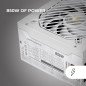 MARS GAMING MPB850SIM, Alimentation ATX 850W Full Modulaire, Garantie 7 Ans, 80Plus Bronze 230V EU, 90% Efficacité, Ventilateur MARS GAMING MPB850SIM, Alimentation ATX 850W Full Modulaire, Garantie 7 Ans, 80Plus Bronze 230V EU, 90% Efficacité, Ventilateur