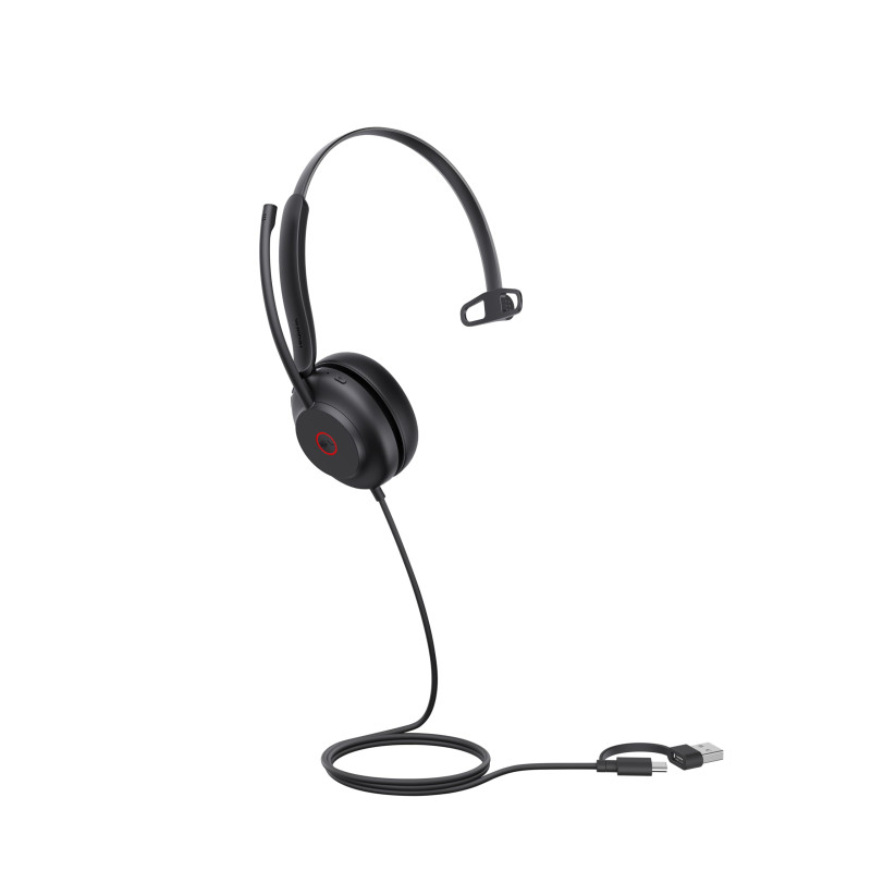 Yealink Casque UH35 Mono Teams USB-C/A