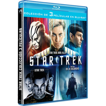 Star Trek: trilogy (STAR TREK (TRILOGIA), Importé d'Espagne, langues sur les détails) [Blu-ray]