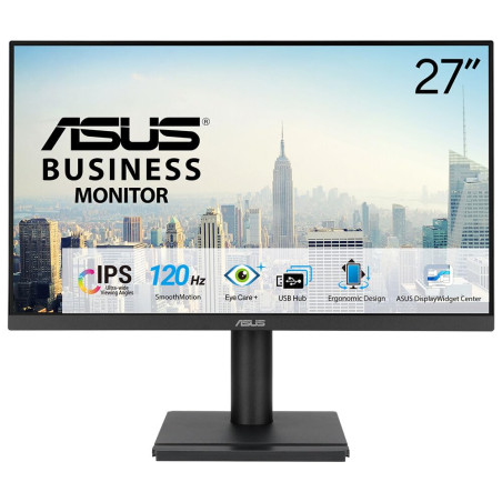 ASUS Monitor VA279QGS 27" IPS FullHD 120Hz Altura Ajustable Altavoces