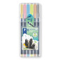 Staedtler Triplus Fineliner Boîte de 6 stylos de bureau Couleurs pastel, 334 SB6 Staedtler Triplus Fineliner Boîte de 6 stylos de bureau Couleurs pastel, 334 SB6