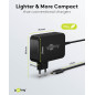 goobay 65W Chargeur USB C Ordinateur Portable avec 1,8 m Câble de Charge Power Delivery 65W USB C Alimentation - avec câble et P goobay 65W Chargeur USB C Ordinateur Portable avec 1,8 m Câble de Charge Power Delivery 65W USB C Alimentation - avec câble et P