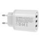 Chargeur Secteur USB Universel QC 3.0 3xUSB Maclean MCE479 Blanc Chargeur Secteur USB Universel QC 3.0 3xUSB Maclean MCE479 Blanc