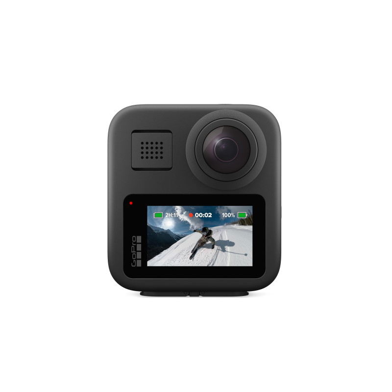 GoPro Max — Caméra d'action Traditionnelle étanche 360 + avec écran Tactile sphérique 5.6K30 vidéo HD 16,6 MP 360 Photos 1080p GoPro Max — Caméra d'action Traditionnelle étanche 360 + avec écran Tactile sphérique 5.6K30 vidéo HD 16,6 MP 360 Photos 1080p