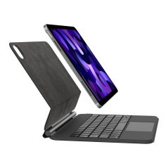 Belkin Étui pour iPad Pro avec Clavier rétroéclairé et Support magnétique, Commandes Multi-Touches, Rangement magnétique Apple P