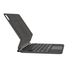 Belkin Étui pour iPad Pro avec Clavier rétroéclairé et Support magnétique, Commandes Multi-Touches, Rangement magnétique Apple P