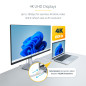StarTech.com Câble HDMI Haut Débit Certifié Premium de 1,8m, 4K 60Hz/1440p 144Hz, 18Gbps, Cordon HDMI 2.0, Gaine TPE, Blanc StarTech.com Câble HDMI Haut Débit Certifié Premium de 1,8m, 4K 60Hz/1440p 144Hz, 18Gbps, Cordon HDMI 2.0, Gaine TPE, Blanc