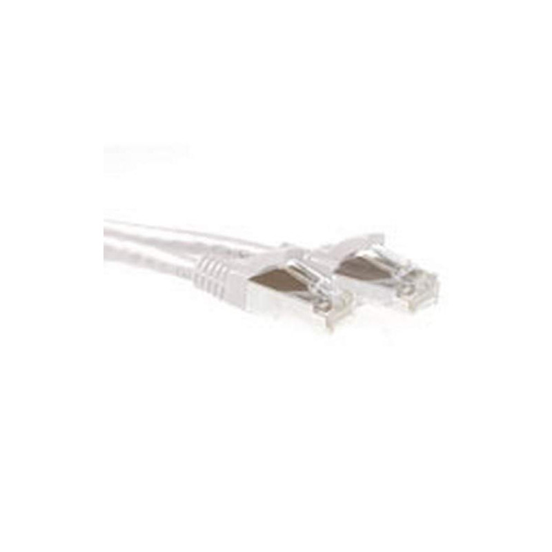 ACT CAT6A S/FTP Snagless Wh 3.00m