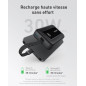 Anker Zolo Batterie Externe, Power Bank Haute Vitesse 10000mAh 30W, Câble USB-C Intégré, 1 Port USB-C & A, pour iPhone 17/17 Pro Anker Zolo Batterie Externe, Power Bank Haute Vitesse 10000mAh 30W, Câble USB-C Intégré, 1 Port USB-C & A, pour iPhone 17/17 Pro