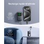 Anker Batterie Externe Magnétique 10000 mAh PD 35W avec câble USB-C intégré, Power Bank Charge Rapide, pour Apple Watch, iPhone Anker Batterie Externe Magnétique 10000 mAh PD 35W avec câble USB-C intégré, Power Bank Charge Rapide, pour Apple Watch, iPhone