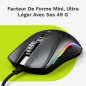 GLORIOUS Model O 2 Mini Souris Gaming Filaire - 49g Ultra légère, capteur Optique 26 000, Motion Sync, 80M de clics, 6 Boutons p GLORIOUS Model O 2 Mini Souris Gaming Filaire - 49g Ultra légère, capteur Optique 26 000, Motion Sync, 80M de clics, 6 Boutons p
