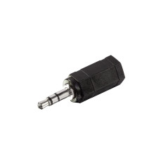 Logilink Adaptateur Audio mâle de 3,5 mm à 2,5 mm Femelle, Noir