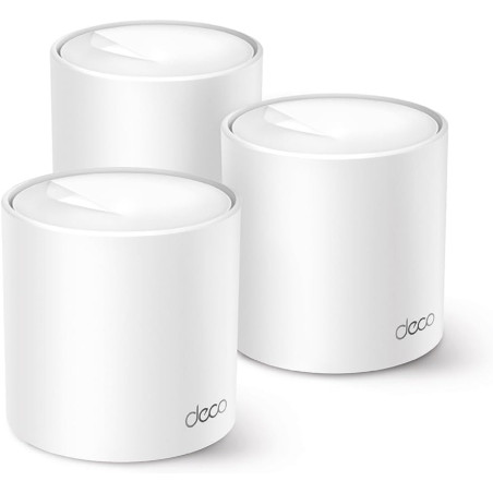 TP-Link Deco WiFi 6 Mesh AX3000Mbps Deco X50 Pro(3-Pack), Système WiFi 6 pour Toute la Maison, Couverture de 550㎡, Ports 2,5G, C