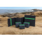 APC by Schneider Eletric OffGrid Panneau Solaire Portable 100 W, générateur Solaire PSP100, Panneau Solaire intégré et Valise de APC by Schneider Eletric OffGrid Panneau Solaire Portable 100 W, générateur Solaire PSP100, Panneau Solaire intégré et Valise de