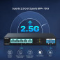 Tenda Switch 2,5 Gigabit, commutateur Ethernet 5 Ports 2,5G, 2 Ports SFP+ 10 Gbit/s, commutateur LAN Ethernet 2,5 Gigabit Non gé Tenda Switch 2,5 Gigabit, commutateur Ethernet 5 Ports 2,5G, 2 Ports SFP+ 10 Gbit/s, commutateur LAN Ethernet 2,5 Gigabit Non gé