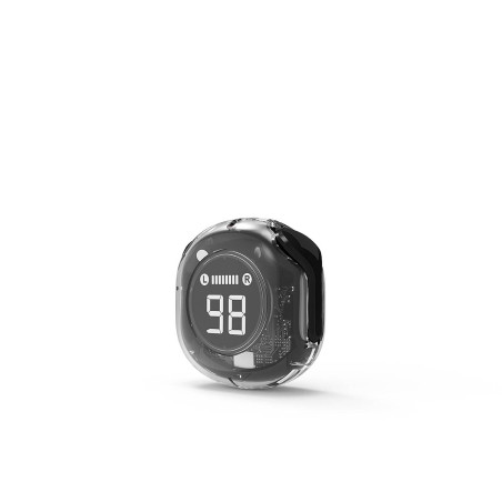 Gembird Ecouteurs Intra-Auriculaires TWS Transparents - sans Fil, Bluetooth, Rechargeable, Noir