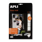 Apli 10417 - Papier photo Mat - 50 feuilles - Imprimante Jet d'encre - A4 - Séchage instantané