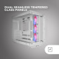 Mars Gaming MC-REV, Boîtier Gaming ATX, Double Verre Trempé, 3X Ventilateurs ARGB Inversés 12cm, Montage Vertical Cartes Graphiq Mars Gaming MC-REV, Boîtier Gaming ATX, Double Verre Trempé, 3X Ventilateurs ARGB Inversés 12cm, Montage Vertical Cartes Graphiq