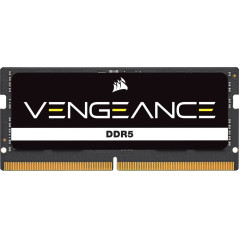 CORSAIR Vengeance SODIMM DDR5 RAM 24Go (1x24Go) 5600MHz CL48-48-48-90 1.1V Intel XMP 3.0 Mémoire des Ordinateurs Portables – Noi