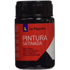 La Pajarita 422393 - Pittura non patinata acqua + pennello, colore varie -6 latte, 7 Pezzi