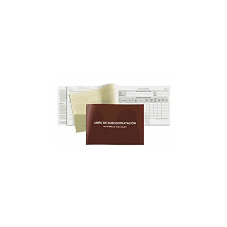 Miquel Rius Livre de sous-traitance n° 89 Espagnol – 20 Feuilles – A4 Paysage