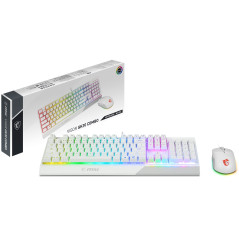 MSI Vigor GK30 Combo White Teclado + Ratón