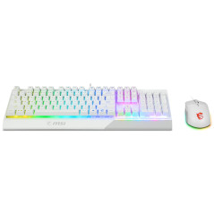 MSI Vigor GK30 Combo White Teclado + Ratón