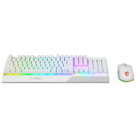 MSI Vigor GK30 Combo White Teclado + Ratón