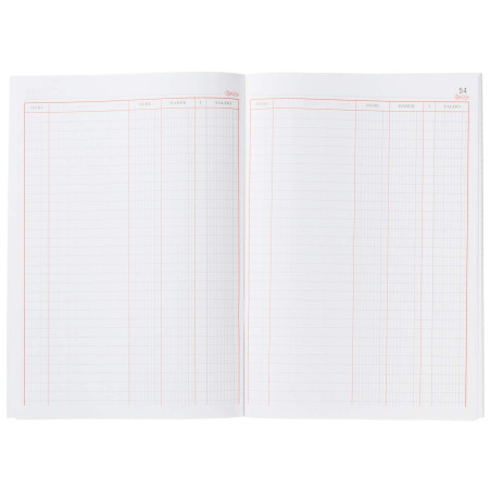 Miquel Rius 944107 Cahier comptes courants A4 100 feuilles