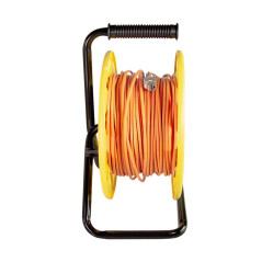LogiLink cq3060s Enrouleur de câble réseau avec Prises 6 A STP RJ45 Keystone 90m
