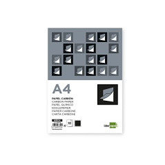 Papier carbone Liderpapel noir taille DIN A4 sachet de 10 feuilles