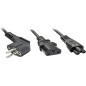 Lindy 30047 Câble secteur Y vers IEC C13/C5