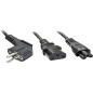 Lindy 30047 Câble secteur Y vers IEC C13/C5